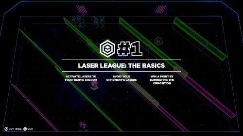 Screenshot of Laser League: World Arena