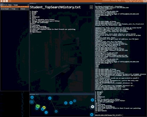 Screenshot of Hacknet
