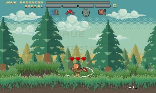 Screenshot of Forest Warrior