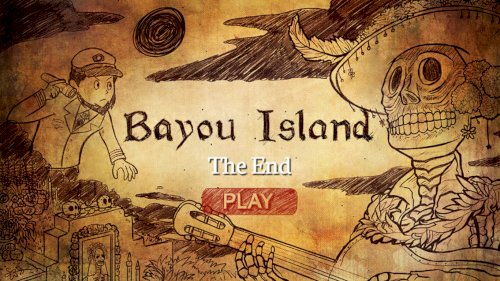 Screenshot of Bayou Island - Point and Click Adventure