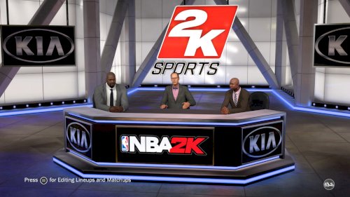 Screenshot of NBA 2K17