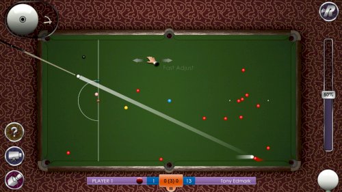 Screenshot of International Snooker