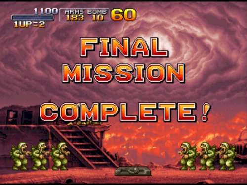 Screenshot of METAL SLUG X