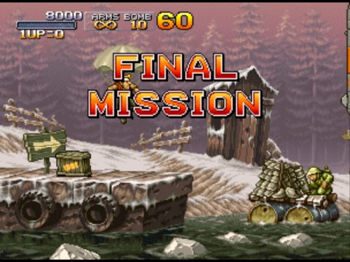 Screenshot of METAL SLUG X