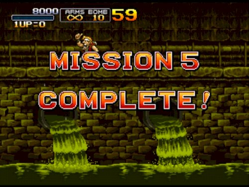 Screenshot of METAL SLUG X