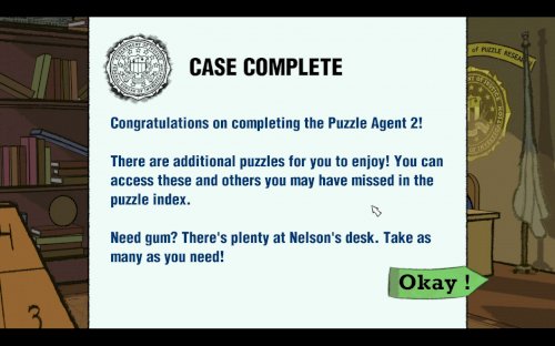 Screenshot of Puzzle Agent 2