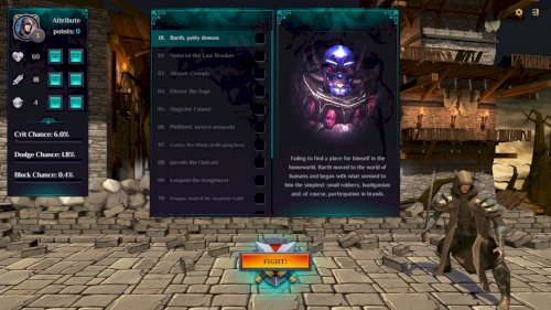 Screenshot of Grim Town: Battle Tales