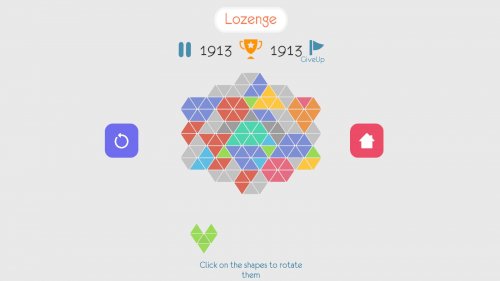 Screenshot of Lozenge