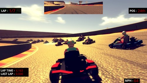 Screenshot of Go-Kart Racing