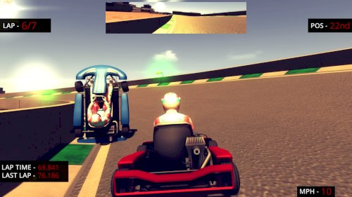 Screenshot of Go-Kart Racing