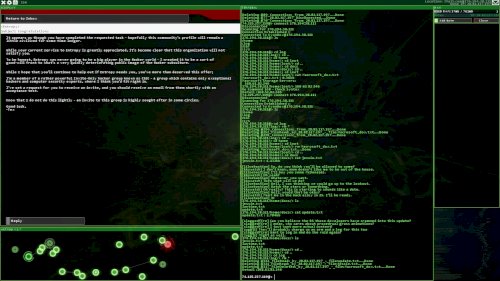 Screenshot of Hacknet