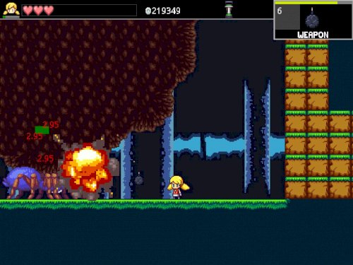 Screenshot of Cally's Caves 3