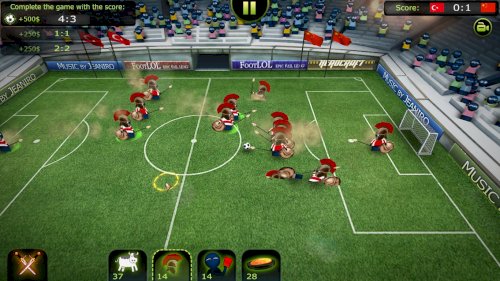 Screenshot of FootLOL: Epic Soccer League