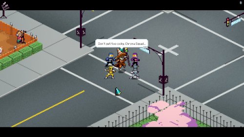 Screenshot of Chroma Squad