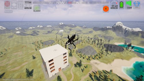 Screenshot of Copter and Sky