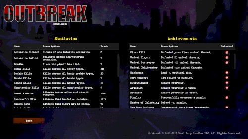 Screenshot of Outbreak