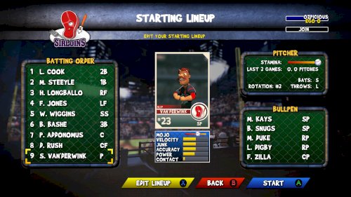Screenshot of Super Mega Baseball: Extra Innings