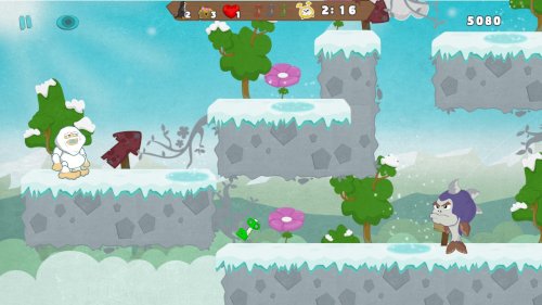 Screenshot of Yeti Adventure