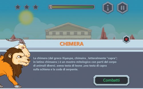 Screenshot of Zeus vs Monsters - Math Game for kids