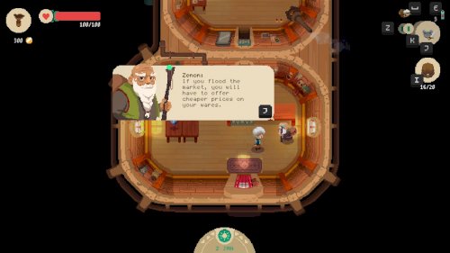 Screenshot of Moonlighter