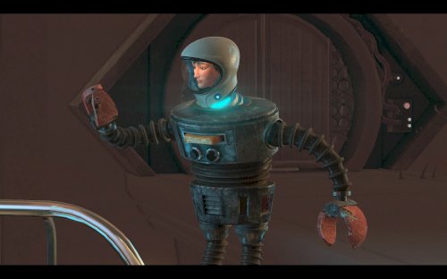 Screenshot of Headlander