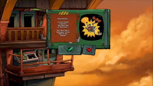 Screenshot of Goodbye Deponia