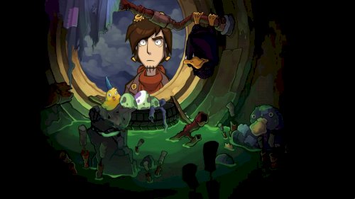 Screenshot of Goodbye Deponia