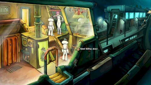 Screenshot of Goodbye Deponia