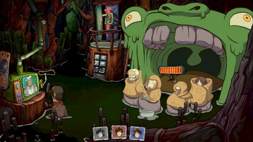 Screenshot of Goodbye Deponia