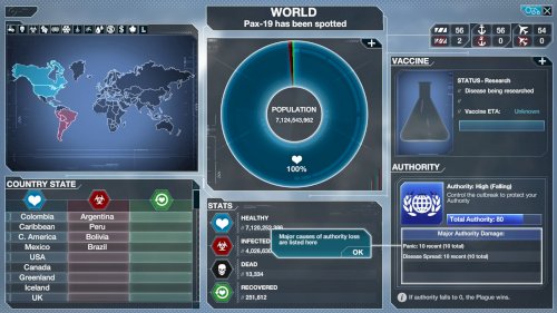 Screenshot of Plague Inc: Evolved