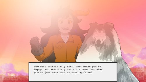 Screenshot of Hiveswap Friendsim