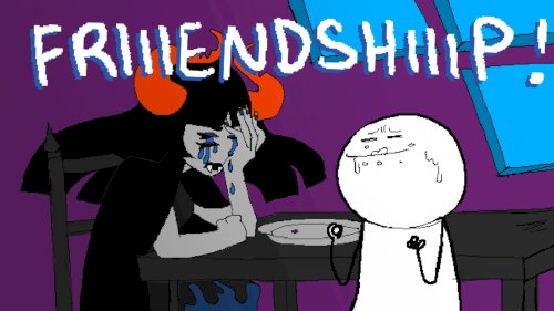 Screenshot of Hiveswap Friendsim