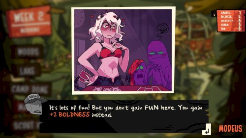 Screenshot of Monster Prom 2: Monster Camp