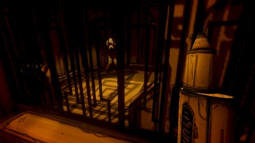 Screenshot of Bendy and the Ink Machine