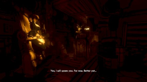 Screenshot of Bendy and the Ink Machine