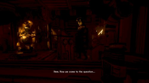 Screenshot of Bendy and the Ink Machine