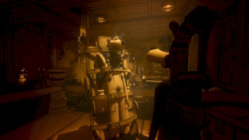 Screenshot of Bendy and the Ink Machine