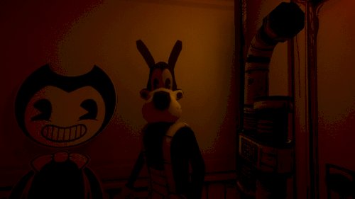 Screenshot of Bendy and the Ink Machine