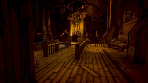 Screenshot of Bendy and the Ink Machine