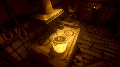 Screenshot of Bendy and the Ink Machine