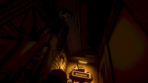 Screenshot of Bendy and the Ink Machine