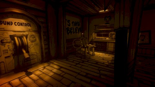 Screenshot of Bendy and the Ink Machine