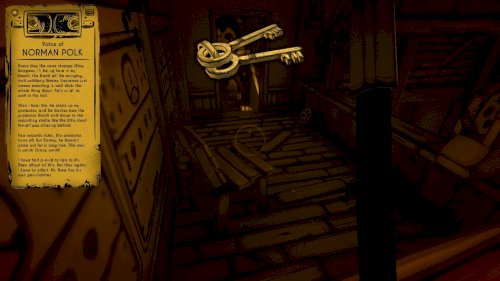 Screenshot of Bendy and the Ink Machine