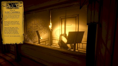 Screenshot of Bendy and the Ink Machine