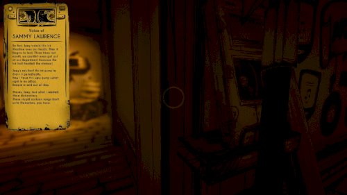 Screenshot of Bendy and the Ink Machine