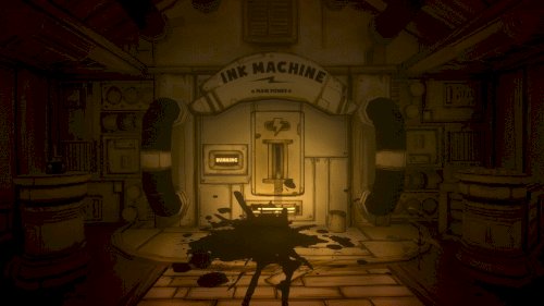 Screenshot of Bendy and the Ink Machine