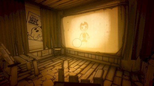 Screenshot of Bendy and the Ink Machine