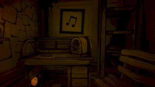 Screenshot of Bendy and the Ink Machine