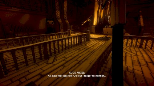 Screenshot of Bendy and the Ink Machine