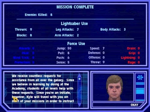 Screenshot of STAR WARS™ Jedi Knight: Jedi Academy™